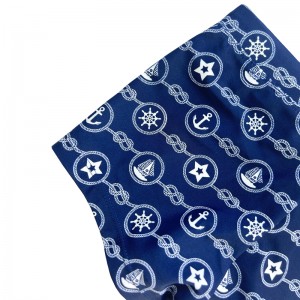 Trykt solid farve svømmestammer til drenge