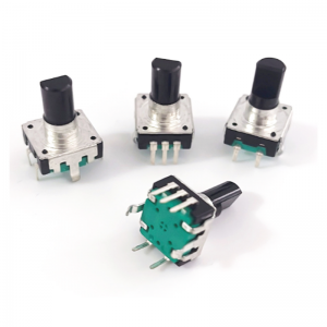 Rotary Encoder: DB12 Encoder Coding 5pin 24 Position med trykknapkontakthåndtag