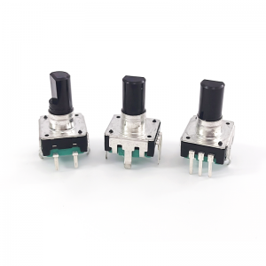 Rotary Encoder: DB12 Encoder Coding 5pin 24 Position med trykknapkontakthåndtag