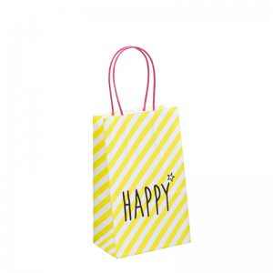 Håndter papirpose Paper Kraft Bag Paper Bag Gift med Bolsas Custom Print Paper Bag
