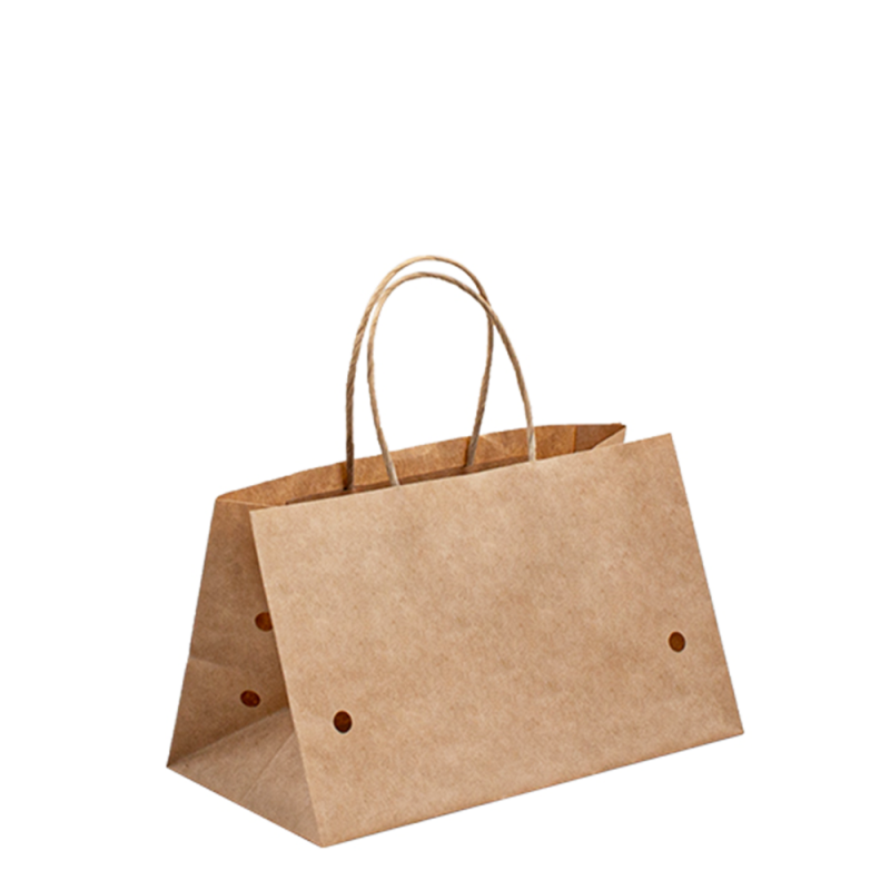 Brugerdefinerede papirposer med håndtag Paper Shopping Bag Designer Packaging Paper Bag håndtag Kraft -tasker