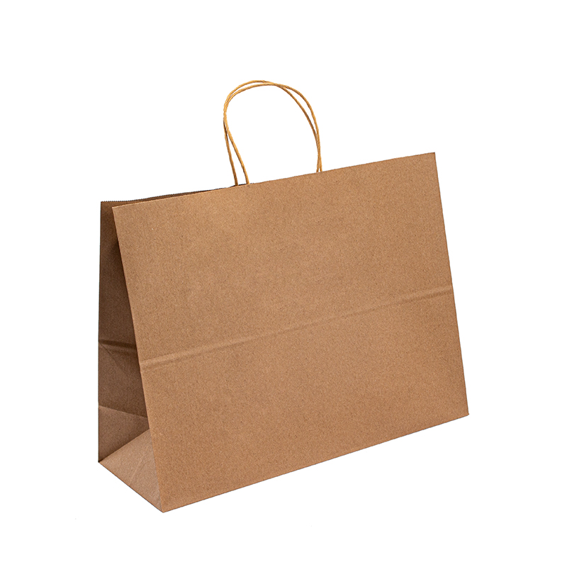 Papir Kraft Bag Papirposer Kraft Detailpapirposer Pris genanvendt papirpose med håndtag Kraft indkøbsposer