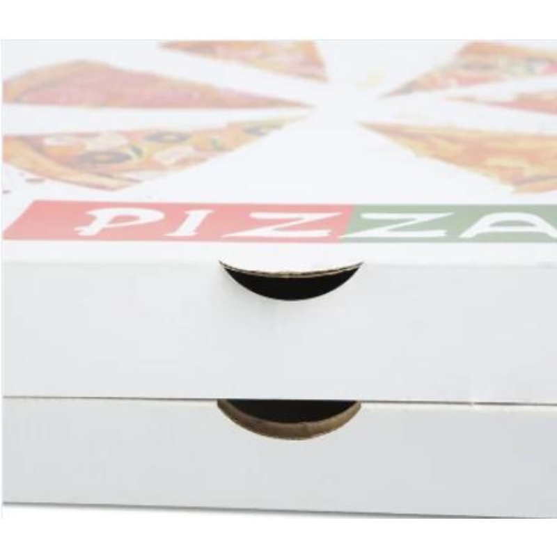 Engros brugerdefineret logo trykt 8-16 tommer miljøvenlig kassepakke Food Grade Paper Pizza Box