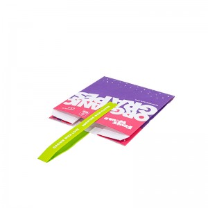 Grease Proof White Kraft Paper Pouches Kraft Paper Food Bag til Potato Chip OEM