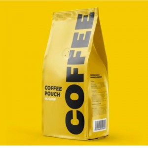 Brugerdefineret 8oz 12oz 16 oz aluminiumsfolie side Sæt kaffebønne poser med tin tin og ventil engroskvalitet overkommelige kaffeposer