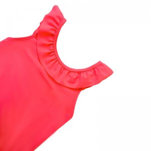 Baby brugerdefineret badetøj ruffle-stropp baby badetøj OEM badetøj strandtøj børn piger