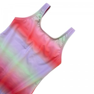 Gradient farve baby pige badetøj engros vandtæt baby pige badetøj til salg badetøj børn