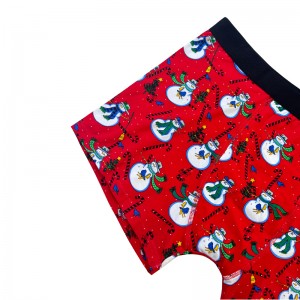 Engros varmt salg brugerdefinerede homoseksuelle mænds boksertrusser med tilpassede logo mænd sexet undertøj