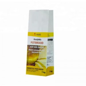 Ny stil 1 kg 2 kg hvedemel sukker emballage papir taske