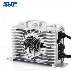 48V Golf Cart Battery oplader gaffeltruckbatterioplader Højudgang Aktuel batterioplader 50A med FCC -certificering