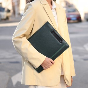 Læder clipboard Partfolio Notepad Forms Holders Document Case A4 A5