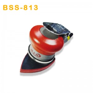 Triangulær pneumatisk Sander vibrerende hardwarepolering og rustfjernelses sandpapir tørtværn