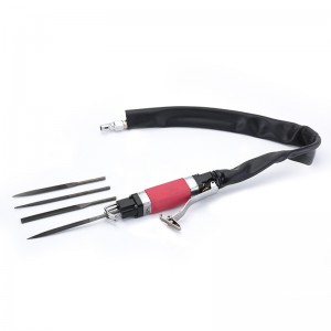 Luftfil så trimming kniv frem- og gengældelse af filen luft så slibemaskine