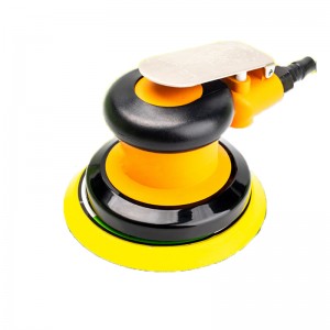 Luftslibningsmaskine Polering Tørslibning Bilvoksende dampluftslibning Vakuum 5 tommer pneumatisk slibemaskine