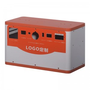 Brugerdefineret elektrisk apparatchassis med pulverlakeret foringsrør