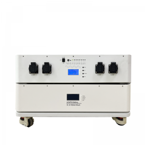 Stackable Energy Home Storage 10KWH Batteri Lithium Battery Storage 51.2V 190a med 6000W Inverter