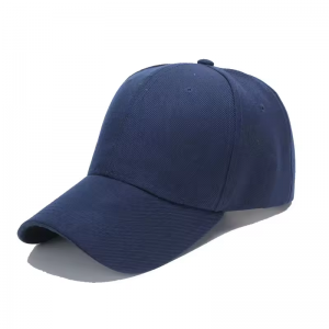 OEM/ODM Justerbar unisex Men Polyester Plain Sport Caps Hovedtøj Tilpasset 6 paneler Blank original baseball cap