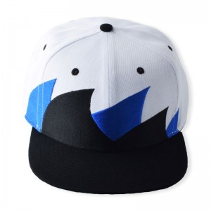 Fabriks Topkvalitet Hot Sale Stock Custom Dit eget logo salgsfremmende 6 panel snapback hat brugerdefineret broderet baseball cap OEM/odm
