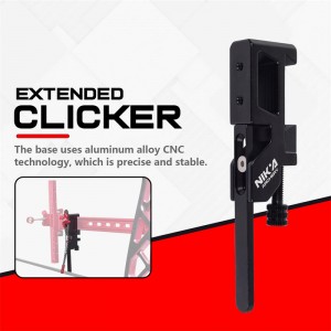 26CK04 Sort farve syn Ount Clicker Base