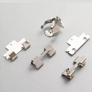 batterikontakt granatsplinter Fabrikstilpasset rustfrit stål Pladefremstilling Metalstemplingsdele