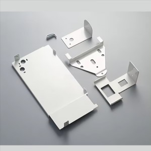 Brugerdefineret fremstillingsservice Sort pulverbelægning Aluminiumsstempling Bøjning Stansning Formningsdele til golfskubbevogn