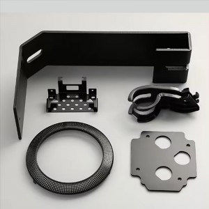 Metalpladeprodukter Brugerdefineret spinding Tilpasset bøjningsservice Hardwaredel Stempelfremstilling Rustfrit stål stemplingsdele