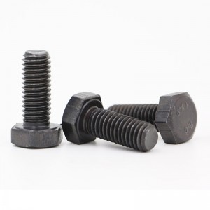 Ejendomsklasse 12.9 kulstofstål sekskantbolt