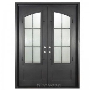 Fransk indgangsdør i smedejern