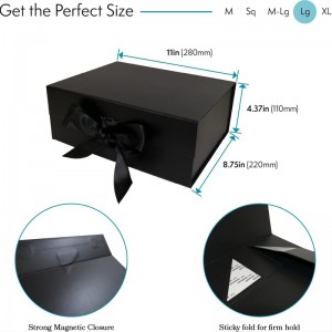 Klassisk båndvin gaveæske