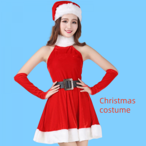 Julekostume, Internet -berømthed Kvindelig anker\\\'s dragt, Cosplay Sexy Bunny Girl Outfit, Performance Costume, Christmas Battle Robe, varennummer 325 Pris: ＄ 133.99