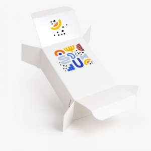 Levende abstrakt gaveæske