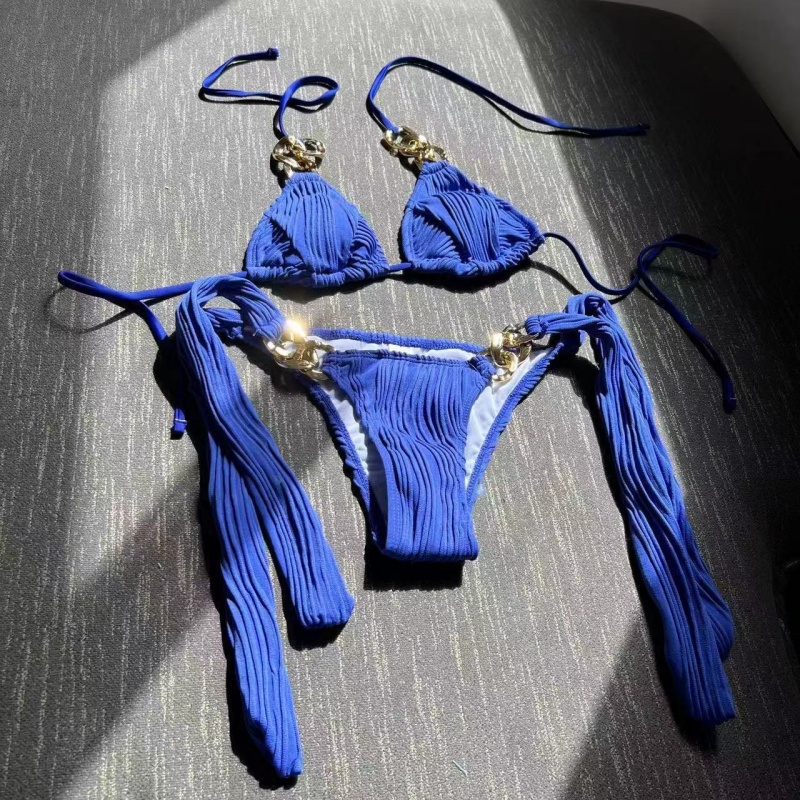 2025 Ny sexet europæisk og amerikansk stil to-Stykke badedragt. Kædebikini badedragt. Kryds-Border Udenrigshandel badetøj 8864 Pris:$79.99