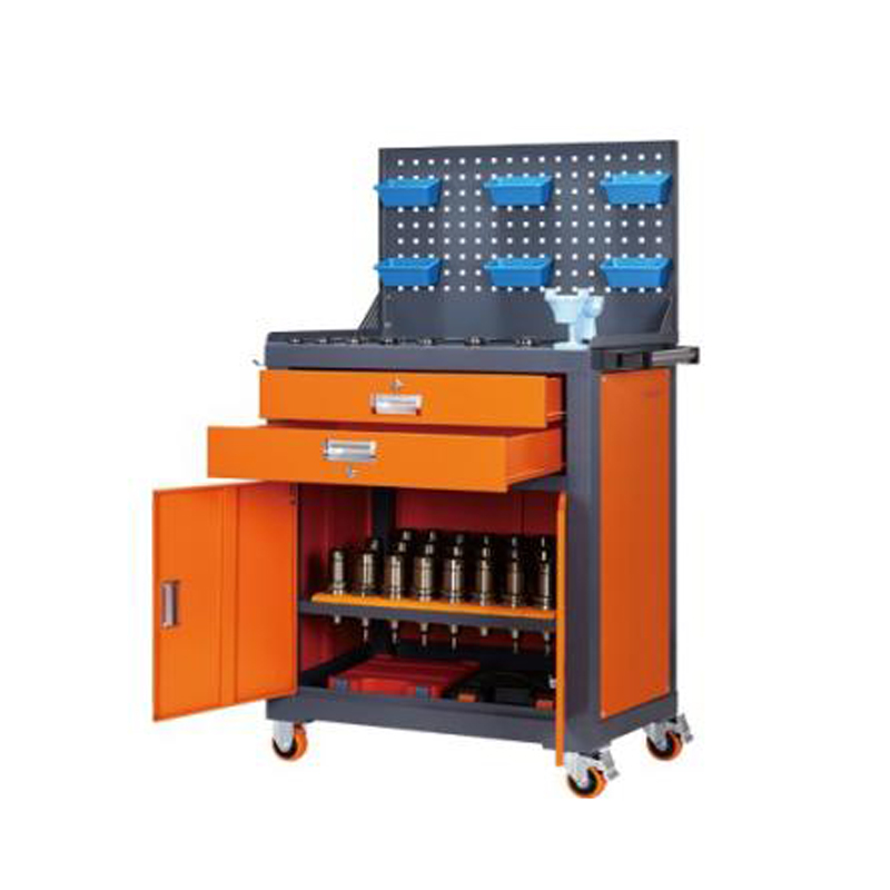 Stikker ud-platform dobbelt- Drawertool kabinet