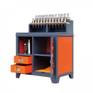 Bevægelig tilbage -Panelværktøjskabinet