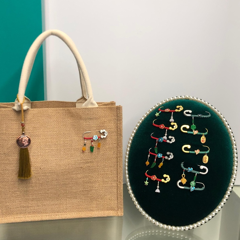 Kinesisk-Stil Lucky Broche