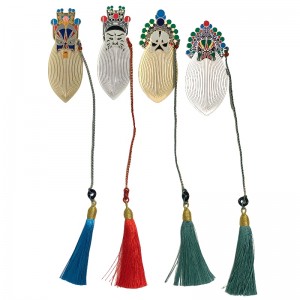 Kinesisk opera -maske bogmærke