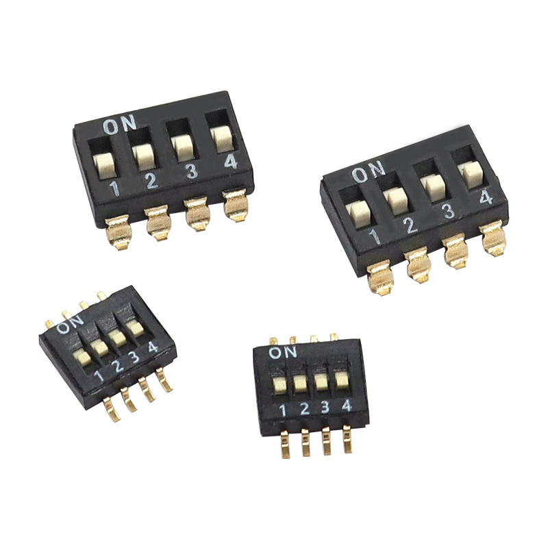 Dip switch DSHS-04-SGT, signalmodtagemodul til automobilautomatiseringsudstyr