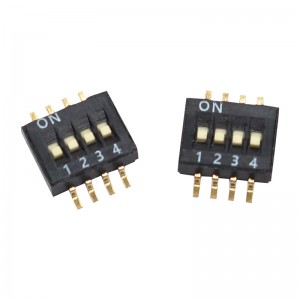 Dip switch DSHS-04-SGT, signalmodtagemodul til automobilautomatiseringsudstyr