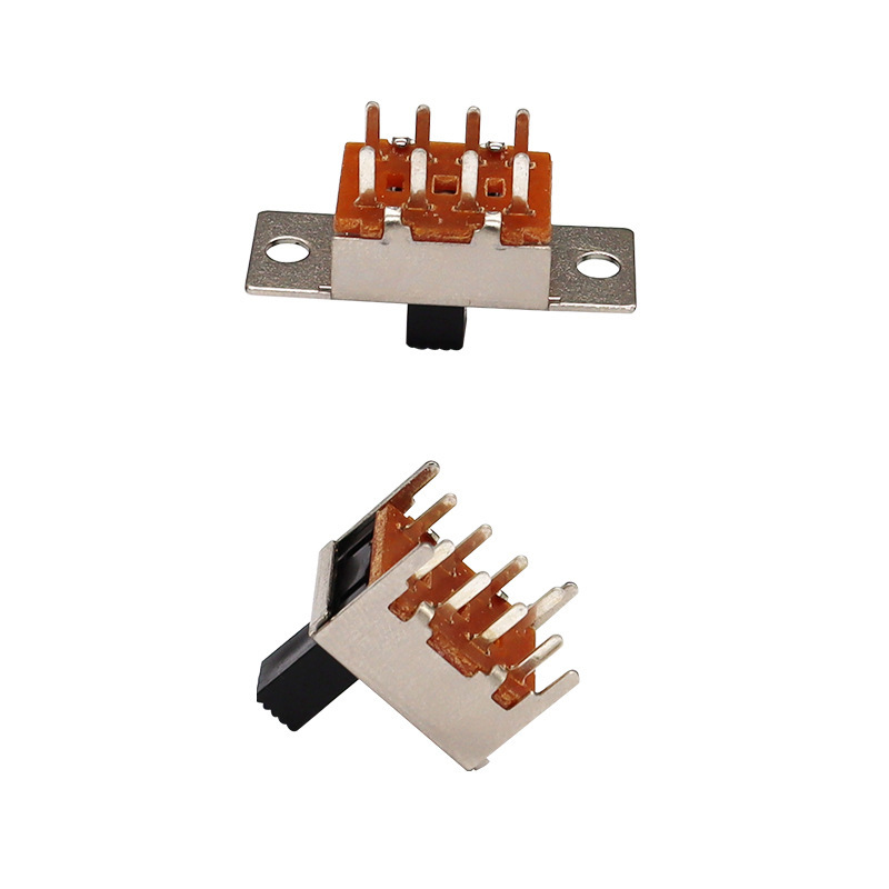 Slide switch SS23F06 Custom-lavet dobbelt-Række 6-Pin lodret støvsugerhårtørrer glidende switch
