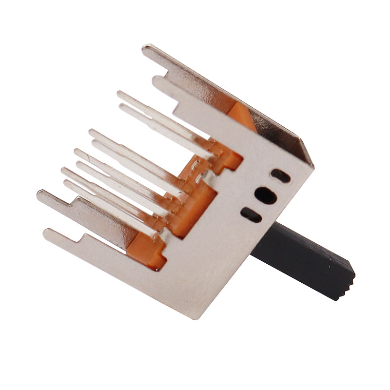 Slideafbryder SS23D03, dobbelt-Række otte-pin tre-Position, push switch tilpasset mikro glidende switch til husholdningsapparater