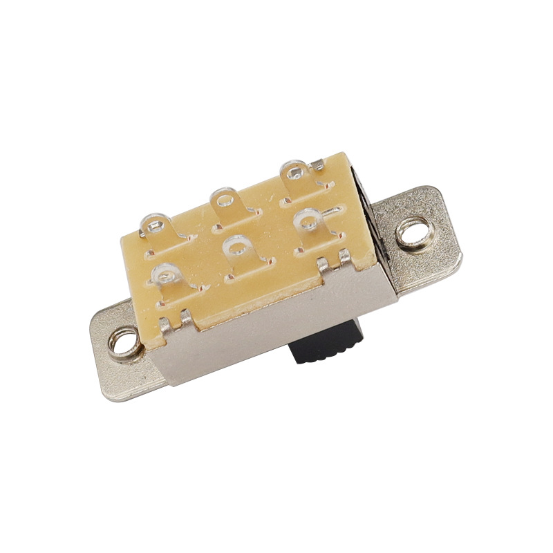 Slideafbryder SS23F19, dobbelt-Række 6-pin tre-Placer Slide Switch, bilnavigation DVD Slide Switch