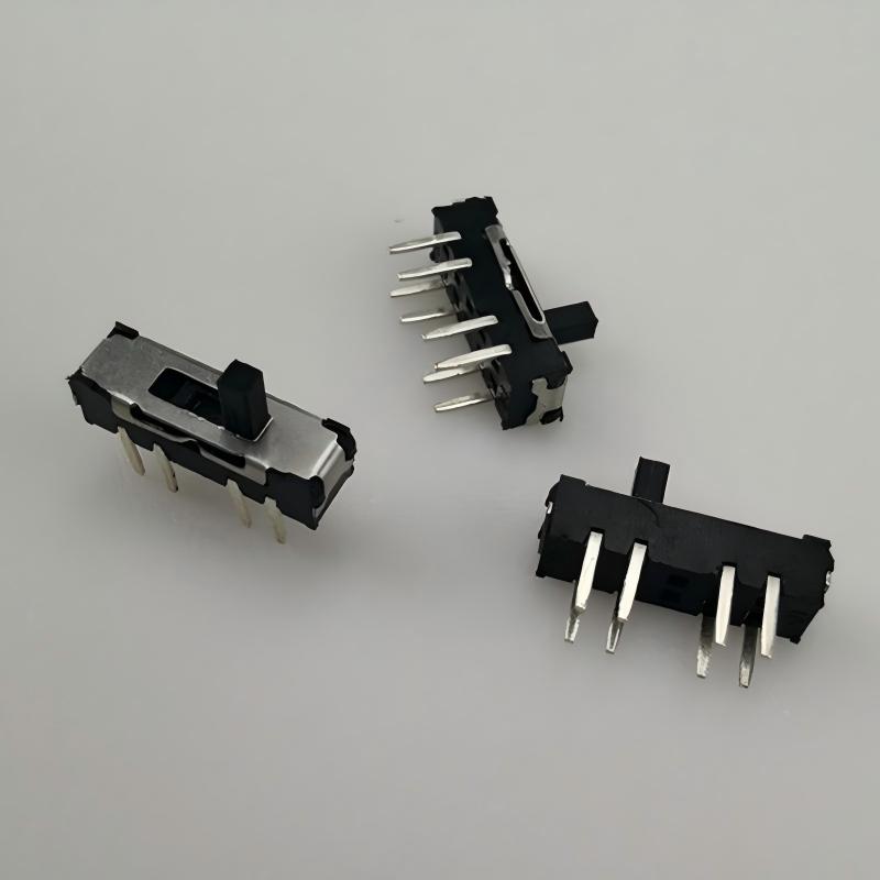 skydekontakt MSS-23D19 otte-stift vandret/lodret kontakt fastgjort/stiftløse tre-stilling