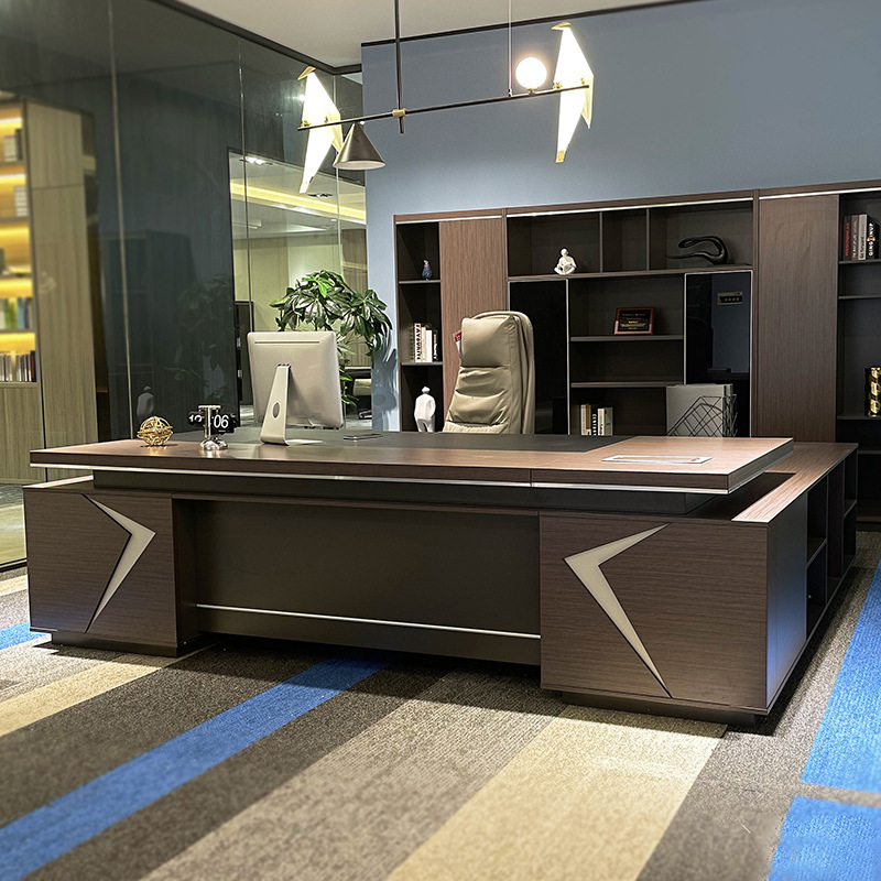 Model. 007 Office Single Executive Desk, Boss/Formand Kontormøbler, Manager/Supervisor Desk, Computer Desk – Best Seller